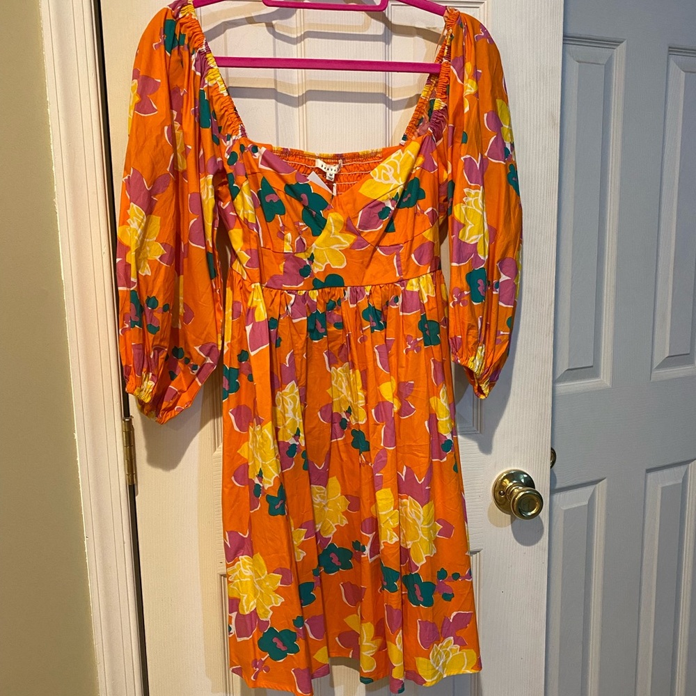 Colorful summer dress